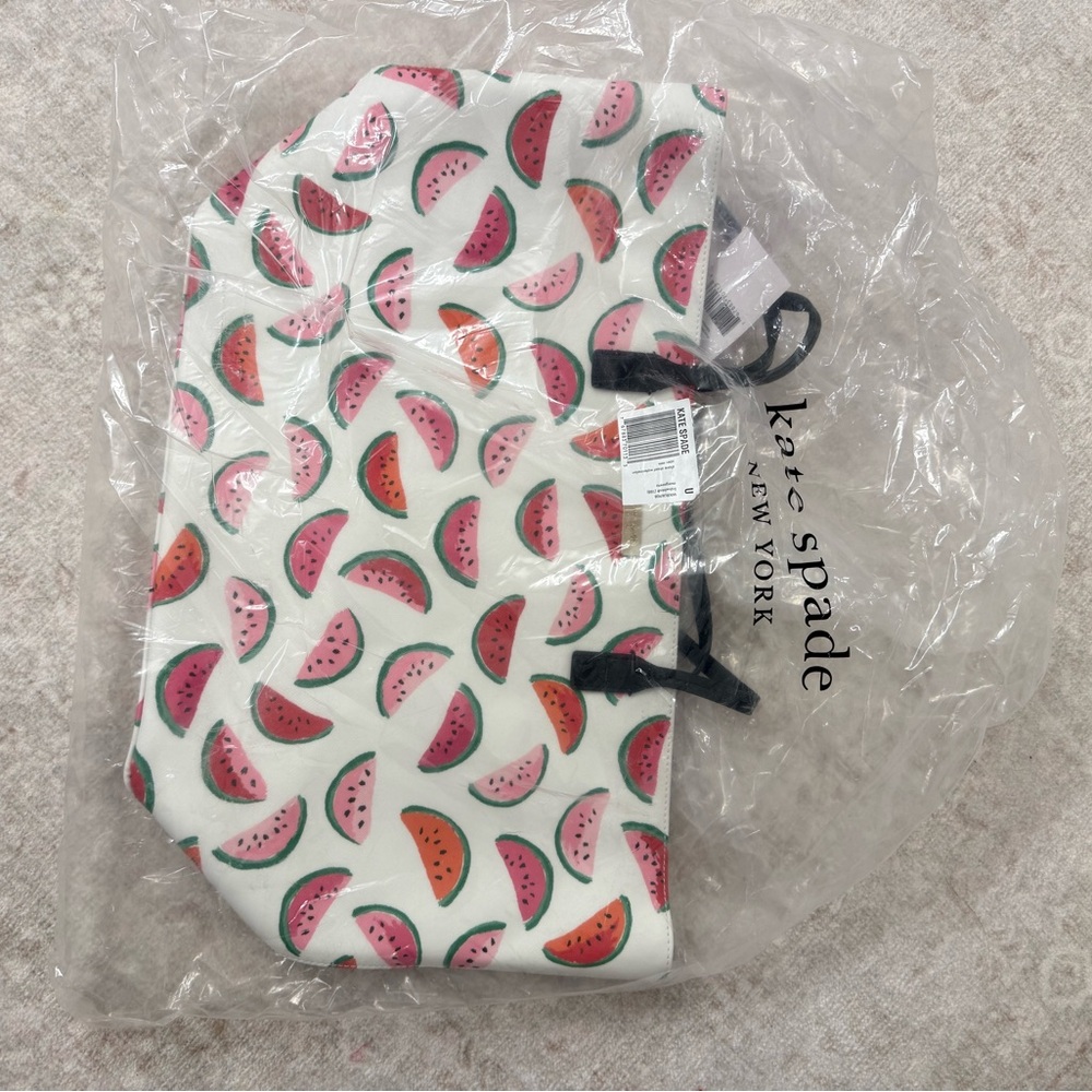 Brand New - Never Used Kate Spade Watermelon Slice Bag - White and Pink
